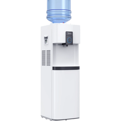 Midea Top Loading Water Dispenser with Refrigerator - White