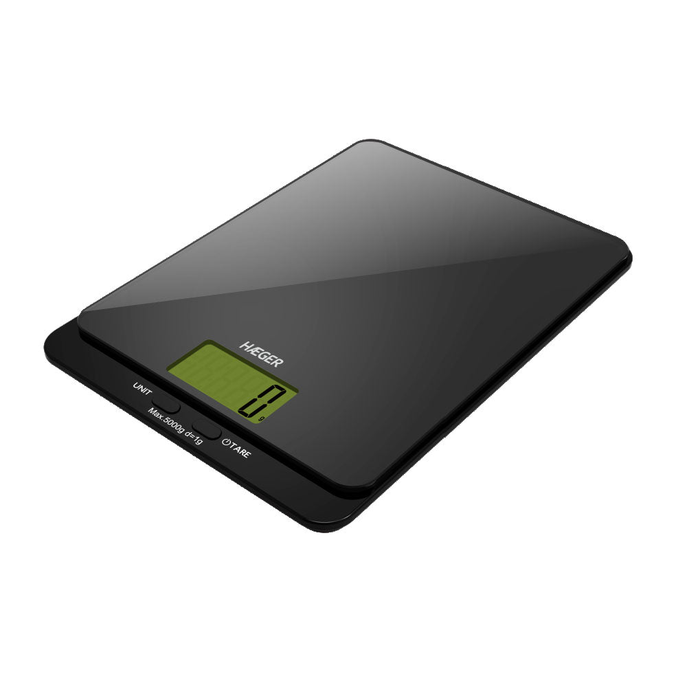 Dark Glass kitchen scale
