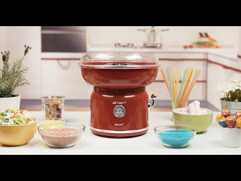 SOGO RETRO COTTON CANDY MACHINE 500W