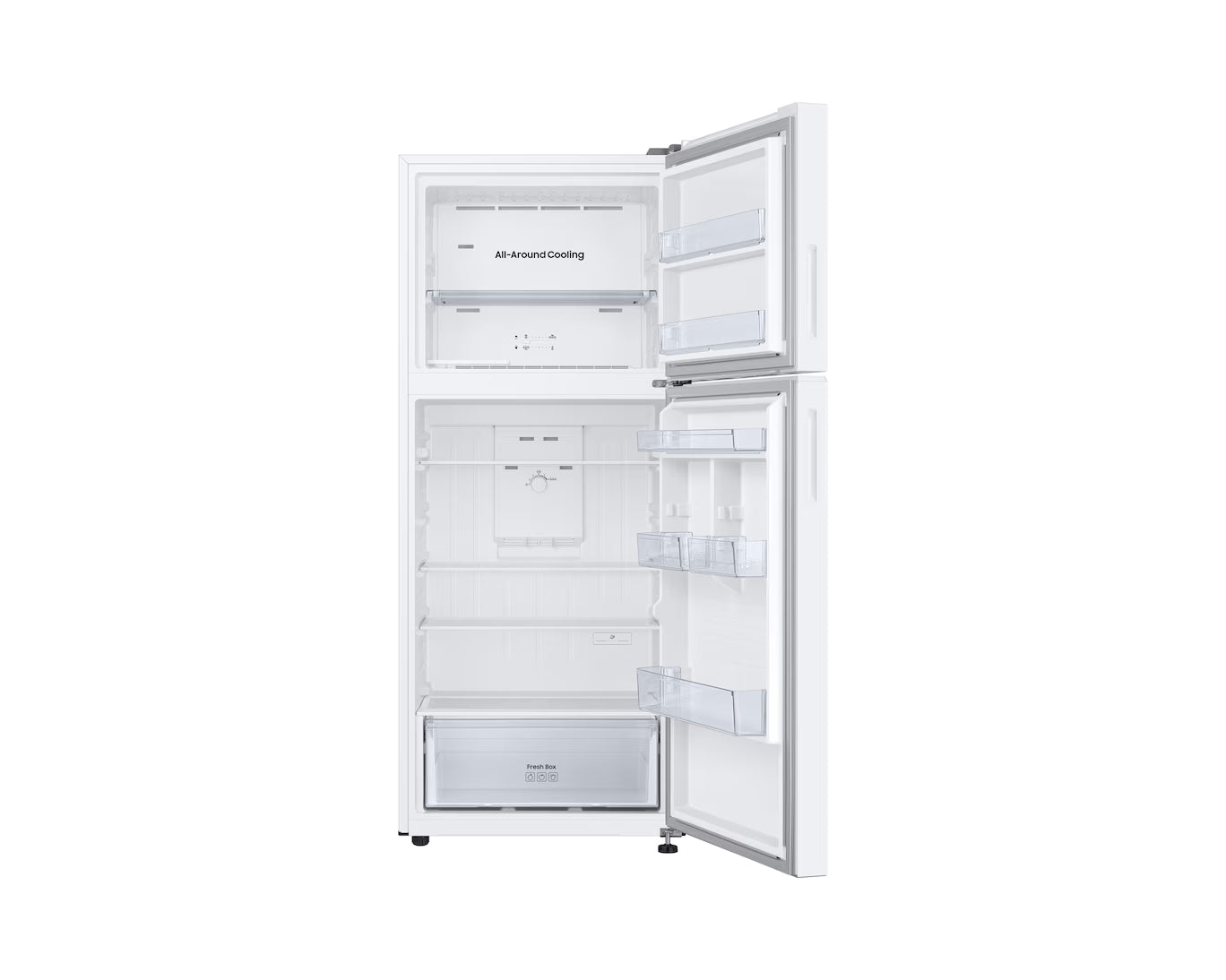 Samsung RT38CG6000WWIQ Top Refrigerator, 393 Liters