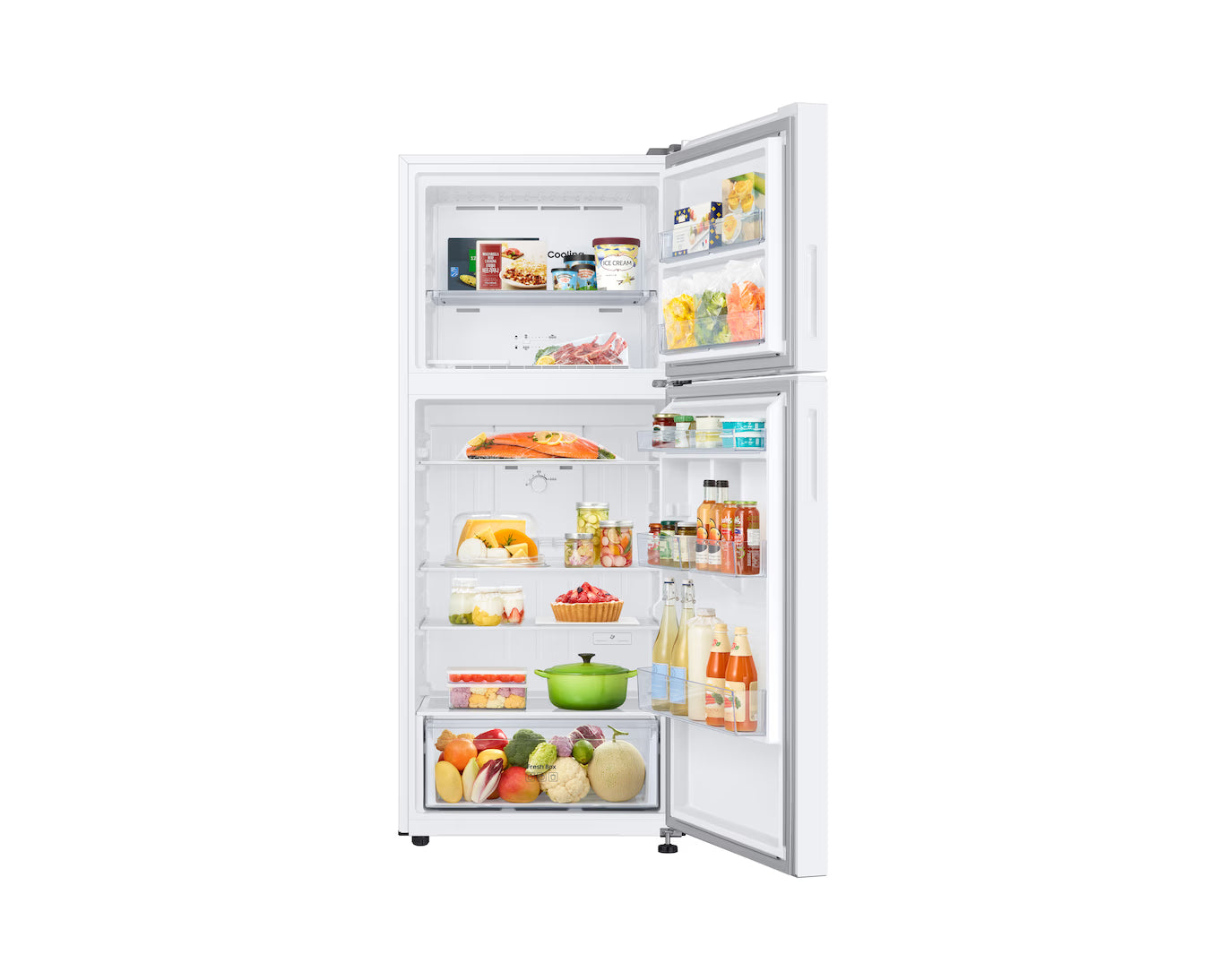 Samsung RT38CG6000WWIQ Top Refrigerator, 393 Liters