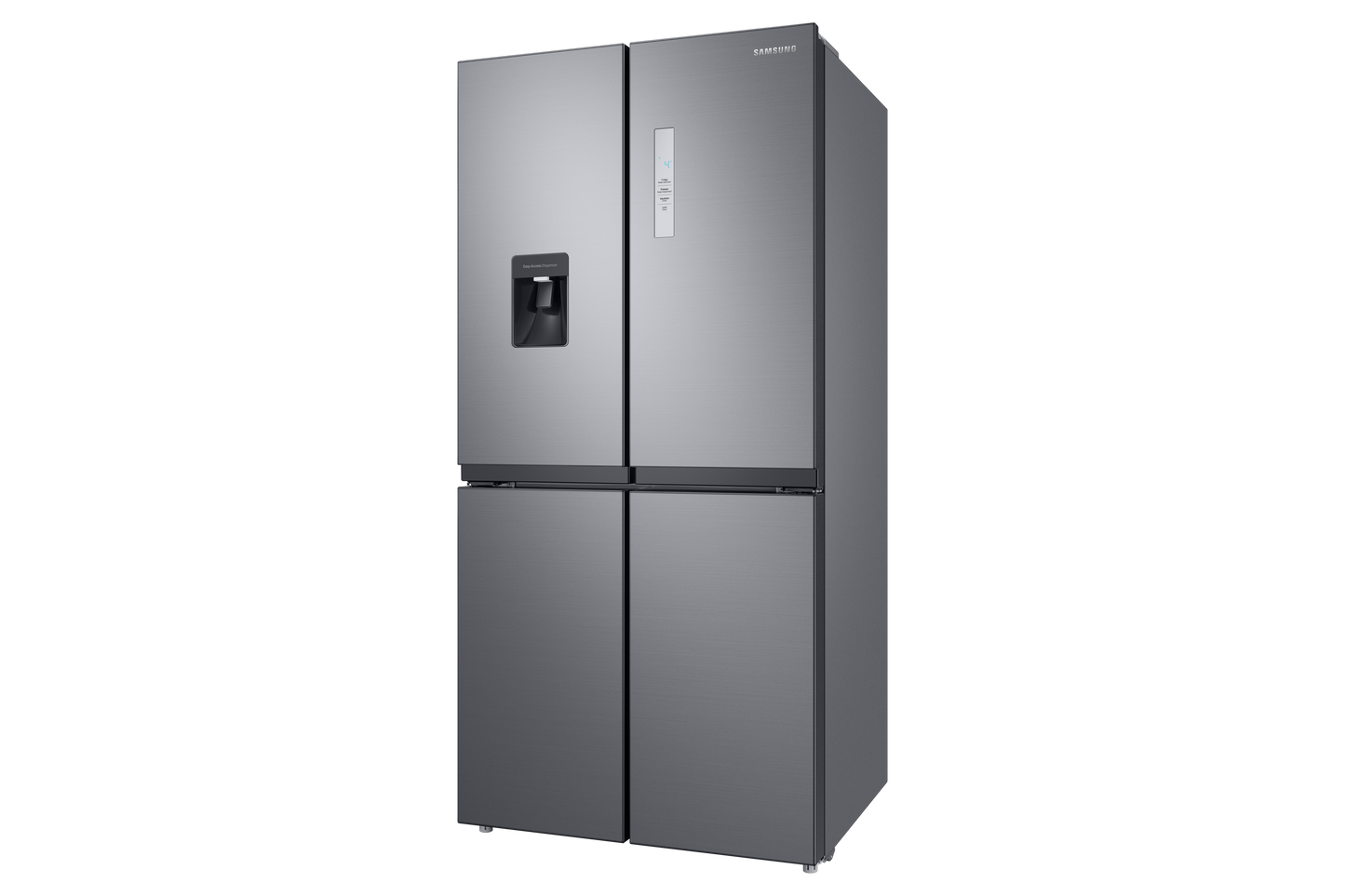 Samsung, RF48A4010M9/LV French Door Refrigerator, 466L Net Capacity , Gentle Silver Matt