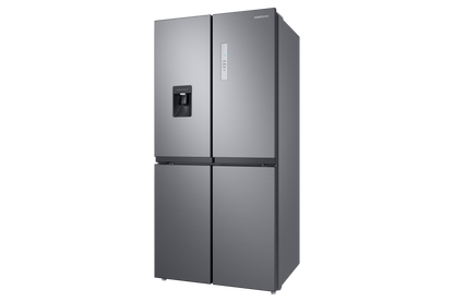 Samsung, RF48A4010M9/LV French Door Refrigerator, 466L Net Capacity , Gentle Silver Matt