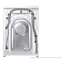 Front Loading Washer, 8kg, 1400 RPM, 14 Programs, A+++