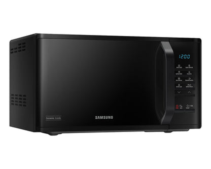 Solo Microwave Oven with Quick Defrost and LED Display, 23L, White