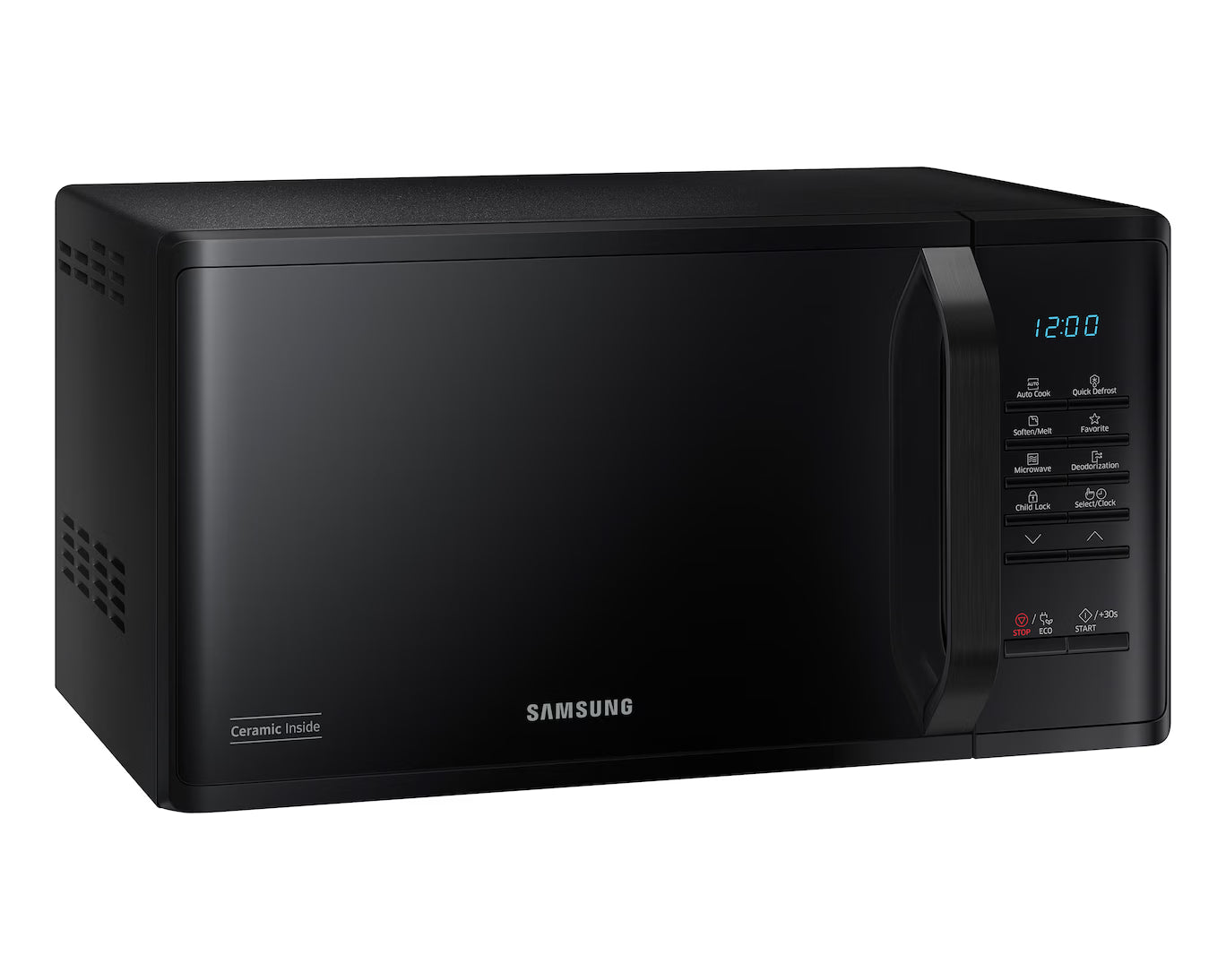 Solo Microwave Oven with Quick Defrost and LED Display, 23L, White