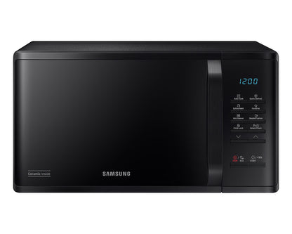 Solo Microwave Oven with Quick Defrost and LED Display, 23L, White