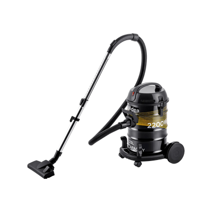 Midea Drum Vacuum Cleaner - Black